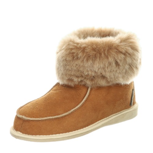 Sheepskin slippers drawstring - sheepskin, slippers-drawstring