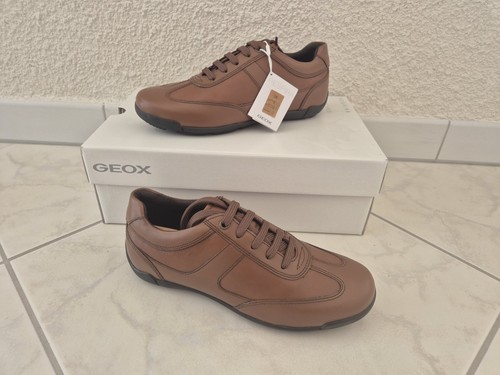 Geox mens trainers brown - trainers,